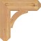 Ekena Millwork Thorton Craftsman Smooth Bracket, Western Red Cedar, 3 1/2"W x 14"D x 14"H BKT04X14X14THR04SWR - alternate 3
